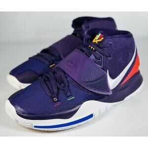 NEW Nike Kyrie 6 Enlightenment Grand Purple White BQ4630-500 Men’s Size 8.5